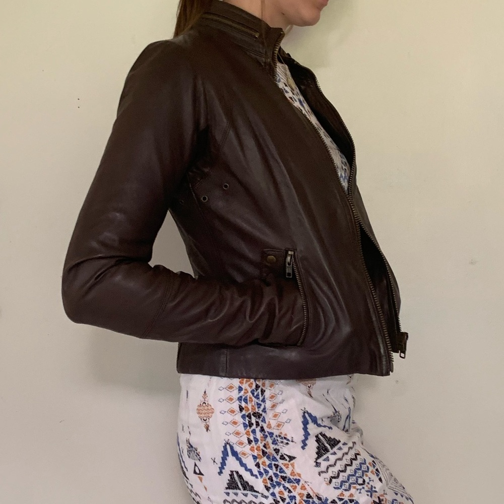 VEDA Leather Jacket